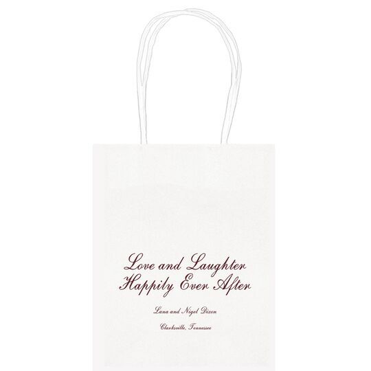Love and Laughter Mini Twisted Handled Bags